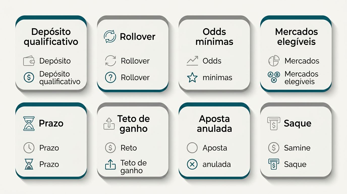Infográfico — Condições das ofertas de boas-vindas