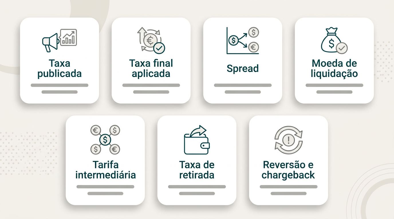 Infográfico — Custo total de conversão